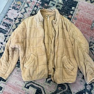 Free people dolman quilted jacket